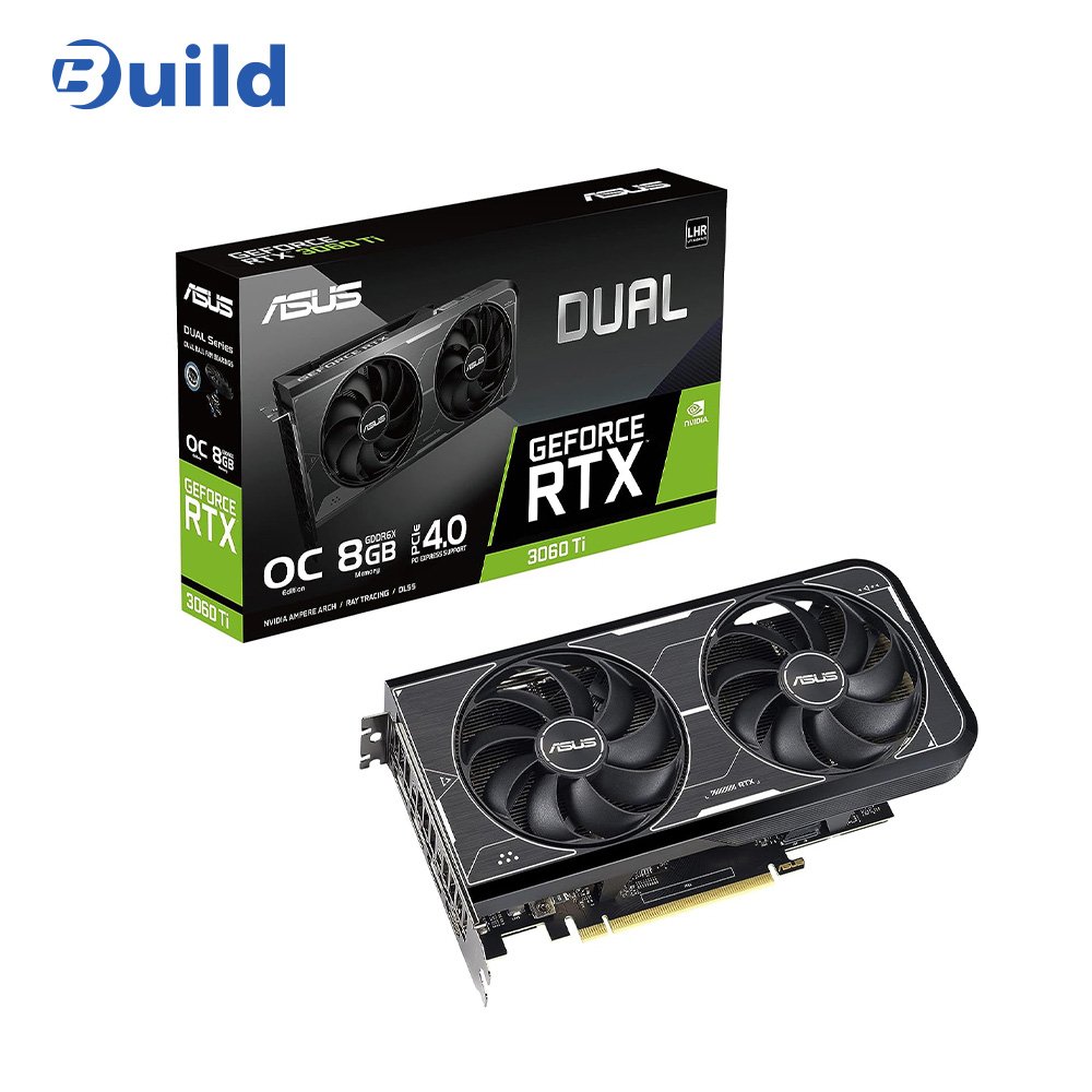 ASUS DUAL NVIDIA RTX 3060TI OC Edition Graphics Card – Pcie 4.0 – 8GB GDDR6X-1 RTX 3060TI OC Edition
