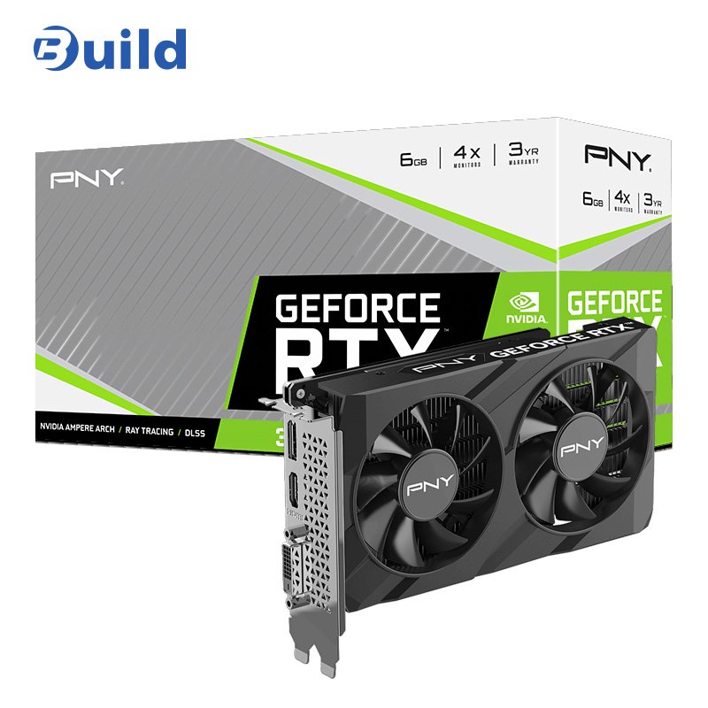 PNY GeForce RTX™ 3050 6GB VERTO™ Dual Fan