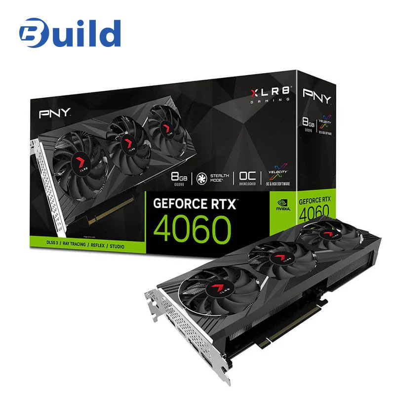 PNY GeForce RTX 4060 8GB OC XLR8 Gaming VERTO EPIC-X RGB Triple Fan-1