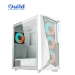 GIGABYTE C301 Glass White Mid Tower Case – Tempered Glass Panel (only build) - Image 7