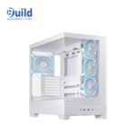 ASUS A31 PLUS TG ARGB Mid‑Tower Gaming Case – White ( only build )