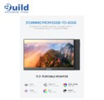 ARZOPA A1M Portable Monitor 17.3″ FHD 17.3 FHD IPS TOUCH 103% SRGB, USB‑C + Mini HDMI, Built‑in Kickstand, 3YEAR