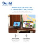 ARZOPA A1M Portable Monitor 17.3″ FHD 17.3 FHD IPS TOUCH 103% SRGB, USB‑C + Mini HDMI, Built‑in Kickstand, 3YEAR