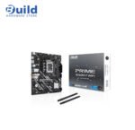 ASUS PRIME B760M-F WIFI, Intel® B760 LGA 1700 micro-ATX motherboard with PCIe 5.0, two PCIe 4.0 M.2 slots, DDR5, WiFi 6, Realtek 1Gb Ethernet, DisplayPort, HDMI™, SATA 6 Gbps, front USB 5Gbps ports, Aura Sync, 3year