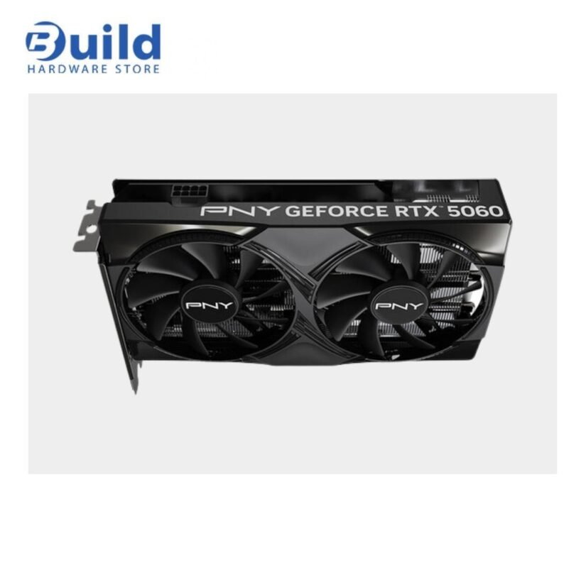 PNY Graphics Card GeForce RTX 5060 8GB GDDR7 OC Dual Fan DLSS 4, PCIe 3 YEAR