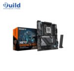 Gigabyte X870 GAMING X WIFI7 Socket AM5 LGA 1718 Motherboard ATX, DDR5, 4X M.2, PCIe 5.0, USB4, WIFI7, 2.5GbE LAN, EZ-Latch, 3YEAR